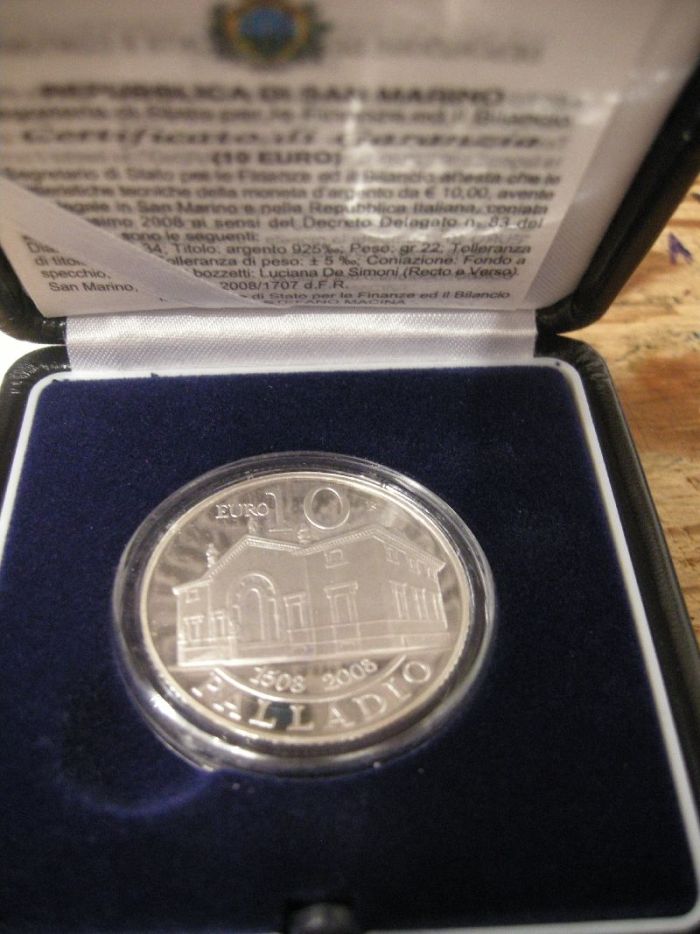 (afbeelding voor) 10 Euromunt San Marino 2008 Proof in cassette